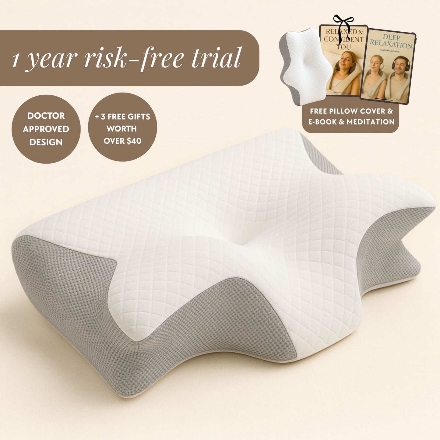 Noxa Contour Relief Pillow